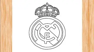 How to Draw Real Madrid Logo