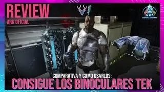 LOS NUEVOS BINOCULARES TEK SE PUEDE CONSEGUIR EN LA ISLA DE ARK SURVIVAL ASCENDED | #Vattghornn