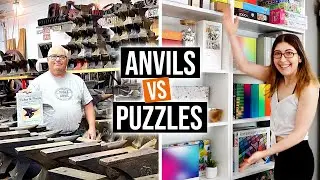 Comparing my Dad&rsquo;s Anvil Collection to my Puzzle Collection