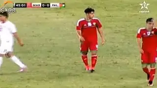 Hachim Mastour vs Palestine U23 16/17 (Moroccan Commentary)