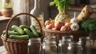 Castraveți murați pentru iarnă | Pickled cucumbers for the winter 🥒