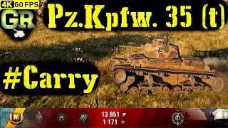 World of Tanks Pz.Kpfw. 35 (t) Replay - 8 Kills 0.9K DMG(Patch 1.4.0)