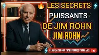 La méthode Jim Rohn 💡 Pour réussir vite 🚀💥