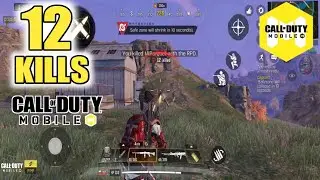Cod Mobile Season 9 Vs Pubg | Call Of Duty : Mobile | 12 Kill Live Video | Single Game Play |