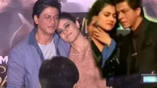 نظرات كاجول عندما تري شاروخان مريض أمامها ووجع شارو عندما يراها تتالم sharukhan_kajol#