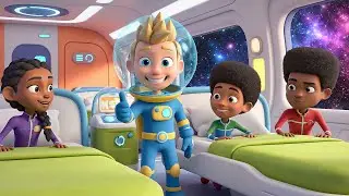 Compa&ntilde;ero de tripulaci&oacute;n entre nosotros en misi&oacute;n divertida | Canciones Infantiles y Rimas para