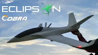 Eclipson EDF Jet 3D printed Cobra 125% - Flight of september 18, 2023