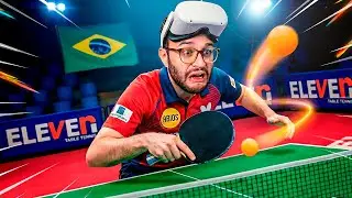 Parece REAL DEMAIS! N&atilde;o consigo parar de jogar esse Ping Pong no VR