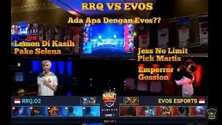 RRQ VS EVOS MAIN MSC 2018 Grand Final! Ada Apa Dengan Evos??-Mobile Legends