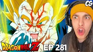 VEGETA VS KID BUU!! ESSE FINAL TA INSANO! - React Dragon Ball Z EP 281