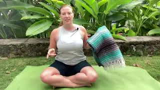Blanket Roll for Meditation