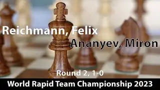 Reichmann, Felix (1956) -- Ananyev, Miron, Round 2, 1-0