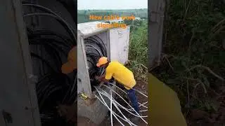 #ytshorts #reels #S&T #indianrailways #signalling new cable laying contact A.K. construction jhansi