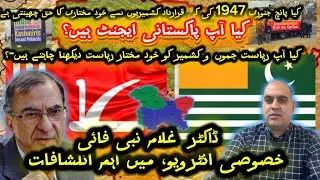 Does resolution of January 5,1947 take away the right to self-determination ? Dr. Ghulam Nabi Fai