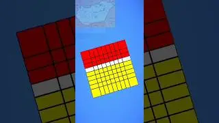 Hay Amazing 😱 flag of Hungary on Rubik's Cube 😲 #hungary #flags #rubikscube #cube #shorts #viral