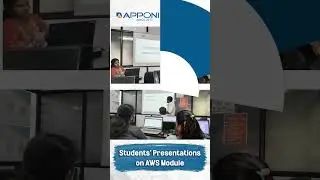 🎓☁️ Student Presentations on AWS Module &ndash; Apponix Academy