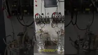 Lab scale fermenter: 10L glass fermenter and 10L stainless steel fermenter