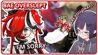 Bae Broke Her Overslept Streak & Attending to Ina Birthday Call! | 【HololiveEN】