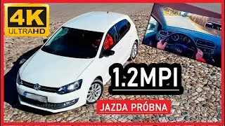 VW POLO V 1.2MPI  2011 JAZDA PRÓBNA 3-Cylindry = dobra dynamika ...