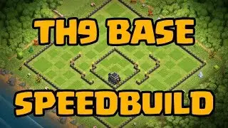 My TH9 TH8.5 Base - Speedbuild | Clash of Clans