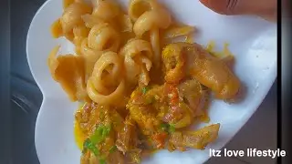 The Perfect Cameroon🇨🇲Local Dish Recipe/How To Cook Cameroon Chicken Sauce &Miondo MADE From Cassava
