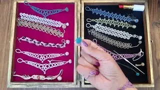 آموزش قلاب‌بافی توپک‌های ظریف برای آویز دستبند – مرحله‌به‌مرحله