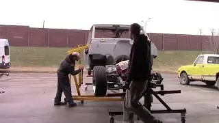 Safe Removal Of A Truck Cab With Just Your Engine Hoist