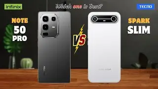 Infinix Note 50 Pro vs Tecno Spark Slim⚡full Details