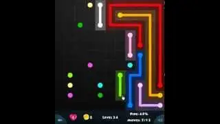 flow game facebook - 11 x 11 mania level 24 Connect the dots