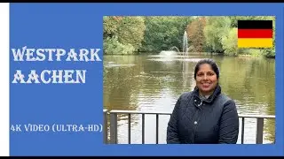 Virtual tour of Westpark Aachen/ Full of Greenery/ Soo relaxing/ Sightseeing in Germany