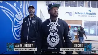 Orlando Magic All Access Short: 50 Cent Plays Basketball at AdventHealth Training Center