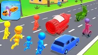 Shape shifting 🚗🏃‍♂️🚲🚦All Levels Gameplay Walkthrough Android,ios New Update Ep 1207