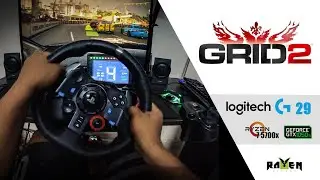 GRID 2 Gameplay PC with LOGITECH G29