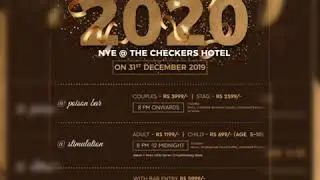 Best New Year Party 2020 @Chennai Star Hotels