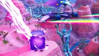 *NEW* GIANT PURPLE LIGHTNING CUBE EVENT! | Fortnite Battle Royale