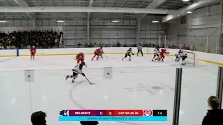Belmont HS Boys Varsity Ice Hockey: Marauders vs Catholic Memorial Knights, 12/11/25