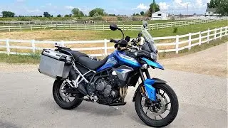 Ride impressions of the Tiger 900 with handlebar risers & pullbacks