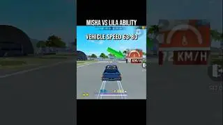 MISHA VS LILA ABILITY 🔥 free fire Lila character ability test #ffa2bgaming