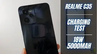 Realme C35 Battery Charging Test 0% to 100% | 18W fast charger 5000 mah
