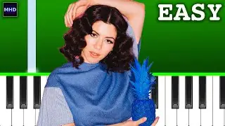 MARINA - BUTTERFLY (Piano Tutorial)