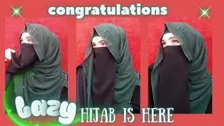 Lazy Hijab Tutorial | 2-Min Easy Everyday Hijab Style | Quick & Effortless Hijab Look by Hannah Shah
