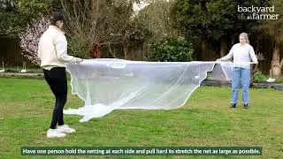 Meet Backyard Farmer's Anti-Bird Net💚