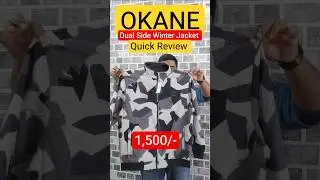 Okane Winter Jacket Review #jacketreview #winterwear #winterjacket #mensfashion #flipkart