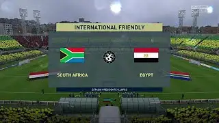 ⚽️ South Africa vs Egypt ⚽️ | International Friendly | Fifa 20