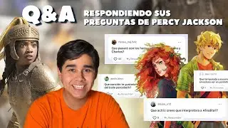Q&A Respondiendo preguntas de Percy Jackson | Serie + Libros