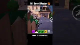 Геймплей Fortnite Mobile 1 на 1: Мастер меча | Fortnite Mobile | Fortnite Mobile 2026 | Короткие ...