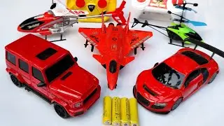 RC 1 24 Car's | Radio Control War Aircraft Jet Unboxing and Testing RC Rechargebule HELICOPTERS 