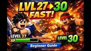 How I Reached Level 30 FAST in Blox Fruits (Level 27 Noob Guide)