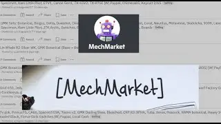 How To Use MechMarket