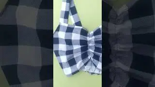 DIY crop ruched top 💚